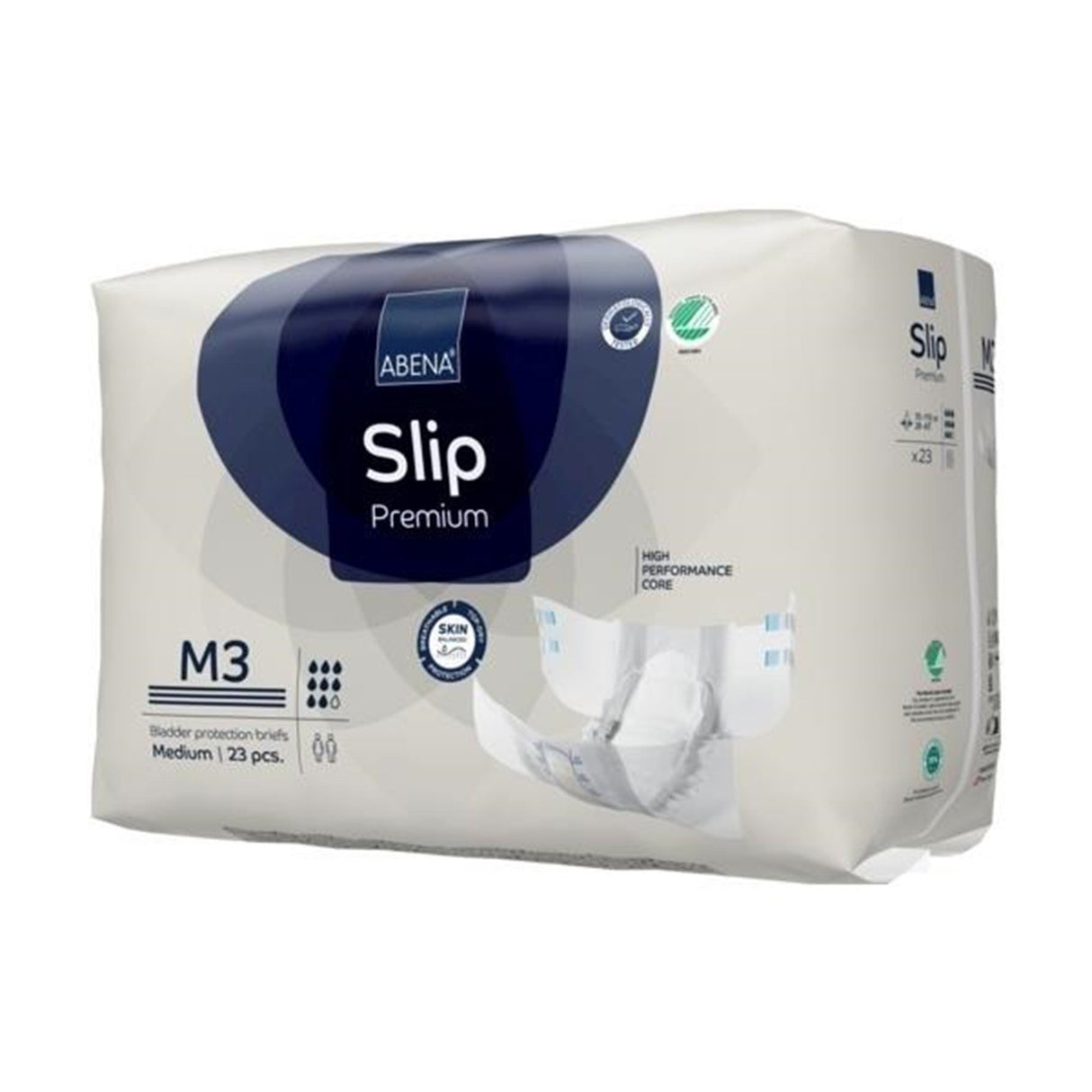 Incontinence Brief Abena® Slip Premium M3 Adult Medium Unisex Disposable Heavy Absorbency - BeHope