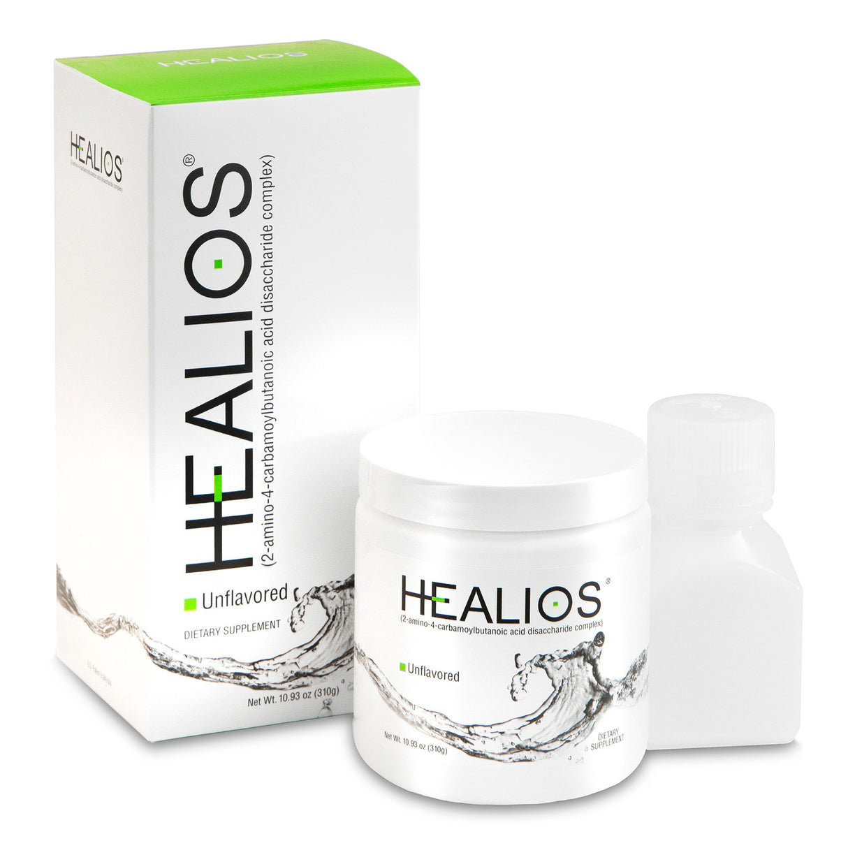 Oral Supplement Healios® Unflavored Powder 10.93 oz. Jar - BeHope