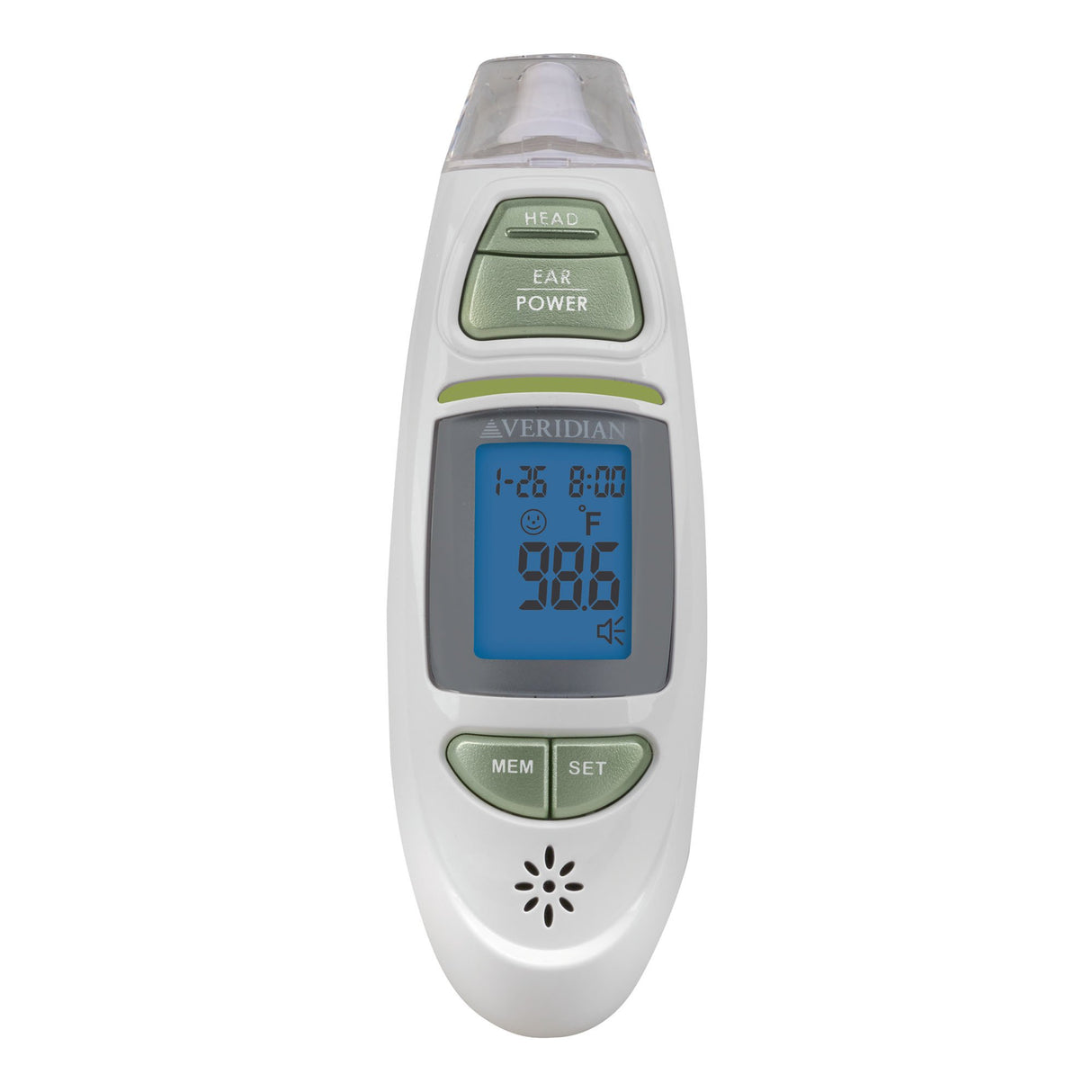 Non-contact Skin Surface Thermometer Veridian with 3-Color Fever Light - BeHope