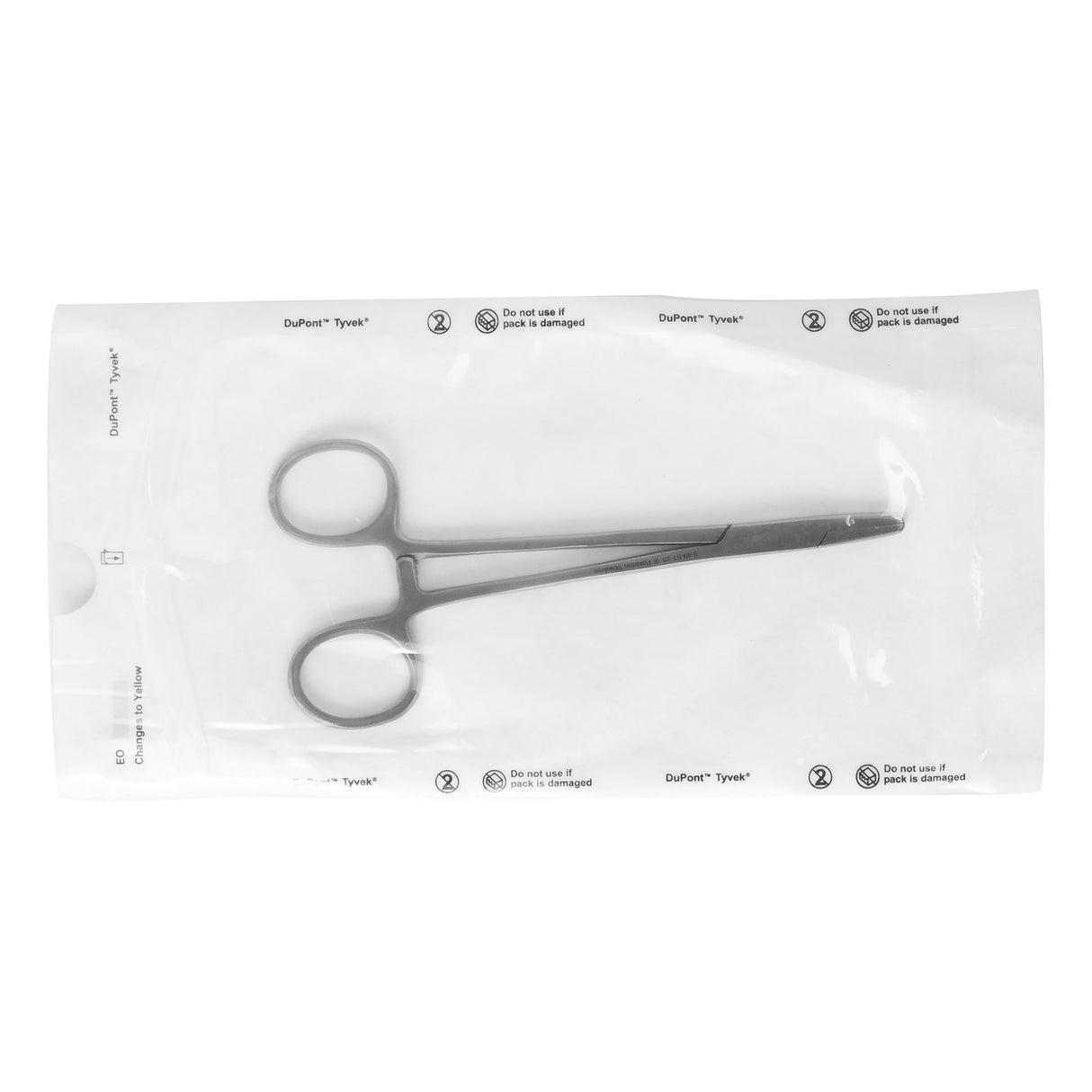 Needle Holder Miltex® Baumgartner 5-1/2 Inch Length Serrated Jaws Finger Ring Handle - BeHope