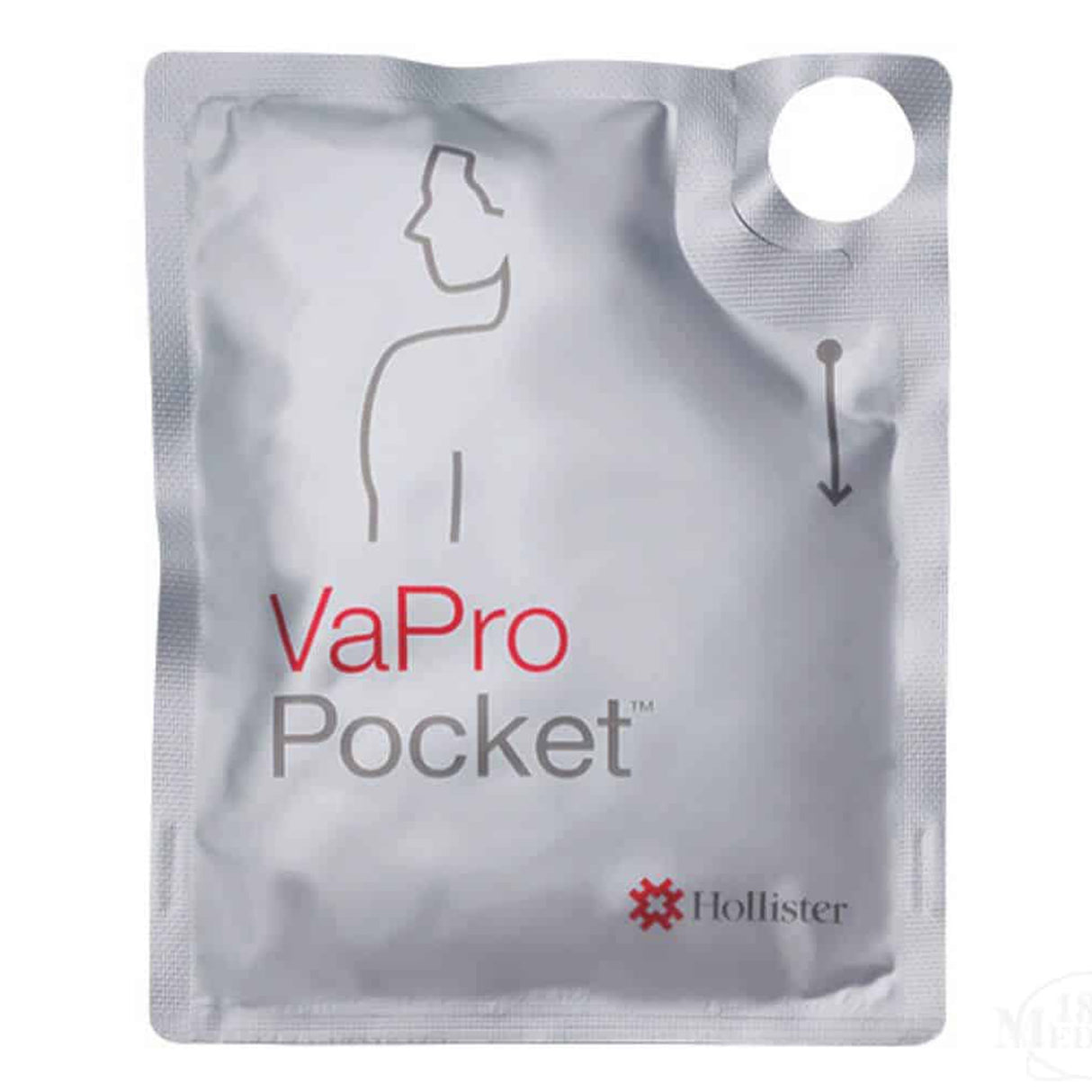 Urethral Catheter VaPro Pocket Straight Tip Hydrophilic Coated PVC 14 Fr. 16 Inch - BeHope