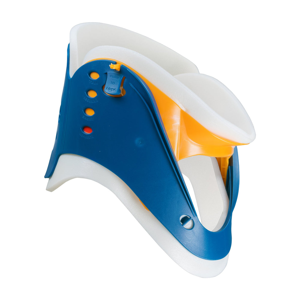 Rigid Cervical Collar Mckesson Preformed Adult Trachea Opening Adjustable - BeHope