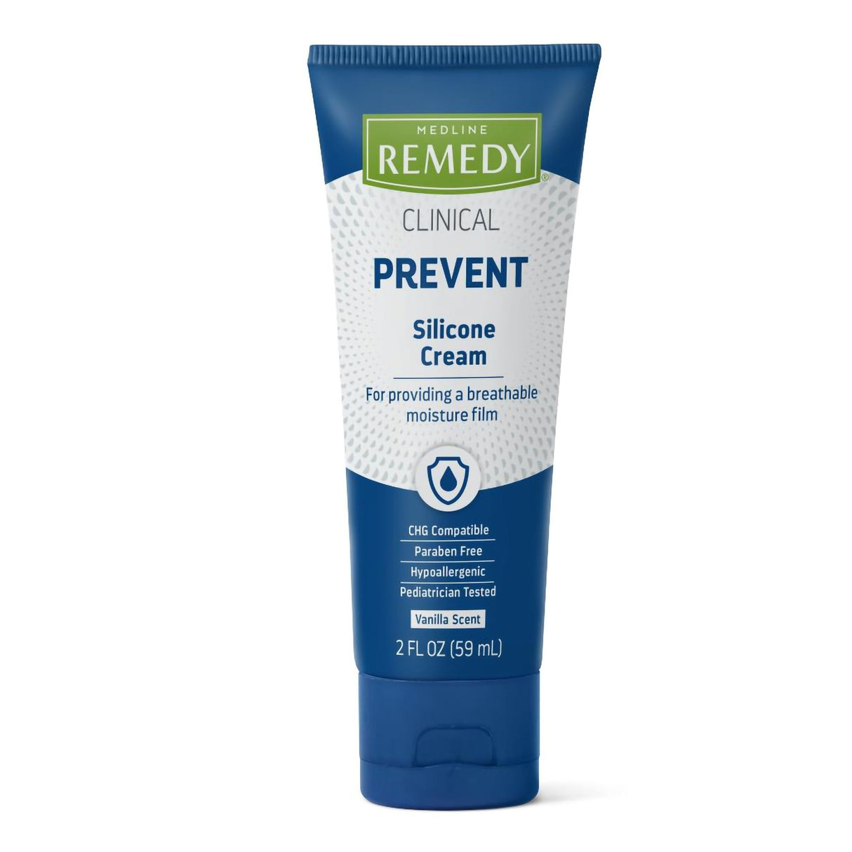 Hand and Body Moisturizer Medline Remedy® Clinical Prevent 2 oz. Tube Vanilla Scent Cream CHG Compatible - BeHope