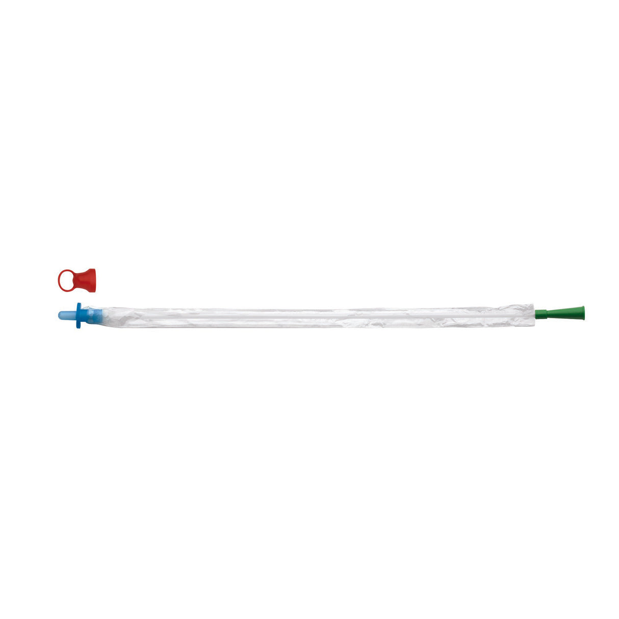Urethral Intermittent Catheter VaPro Pocket™ Tiemann / Coudé Tip 14 Fr. PVC - BeHope