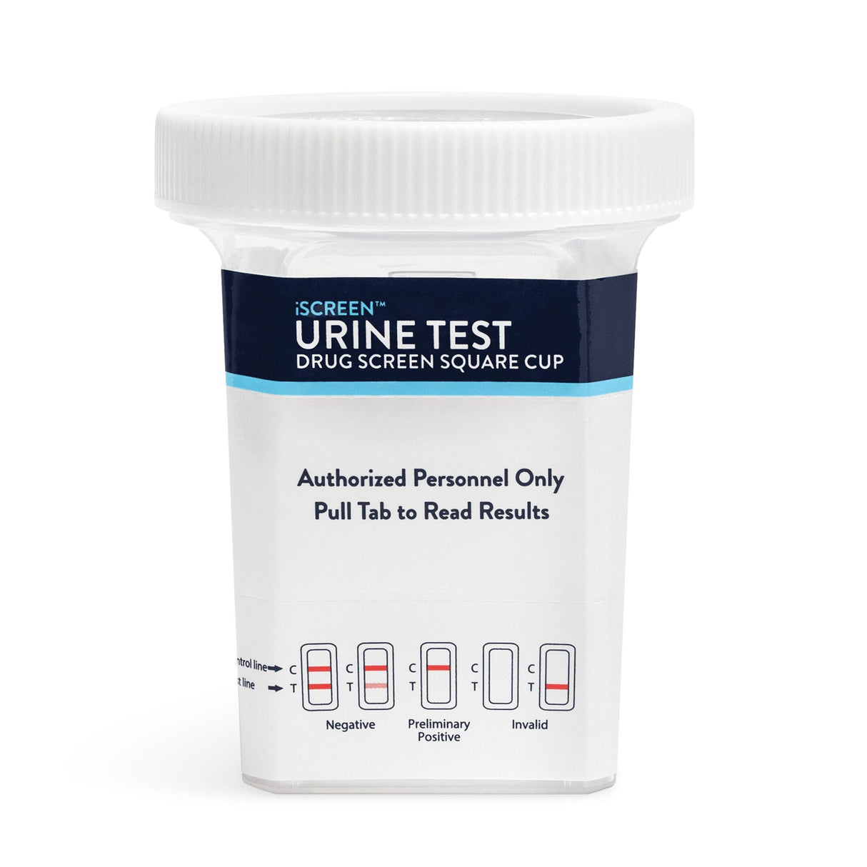 Drugs of Abuse Test Kit iScreen® AMP, COC, mAMP/MET, OPI2000 25 Tests CLIA Waived - BeHope