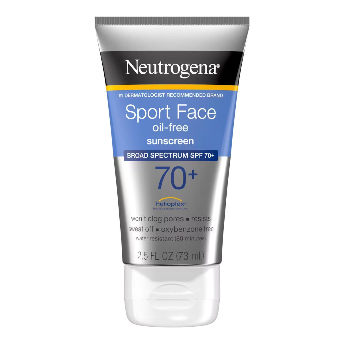 Sunscreen Neutrogena® Sport Face SPF 70 Lotion 2.5 oz. Tube - BeHope