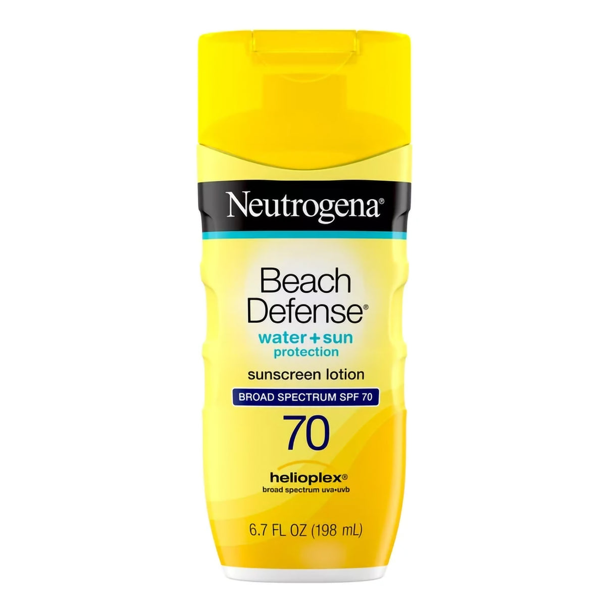 Sunscreen Neutrogena® Beach Defense® SPF 70 Lotion 6.7 oz. Bottle - BeHope