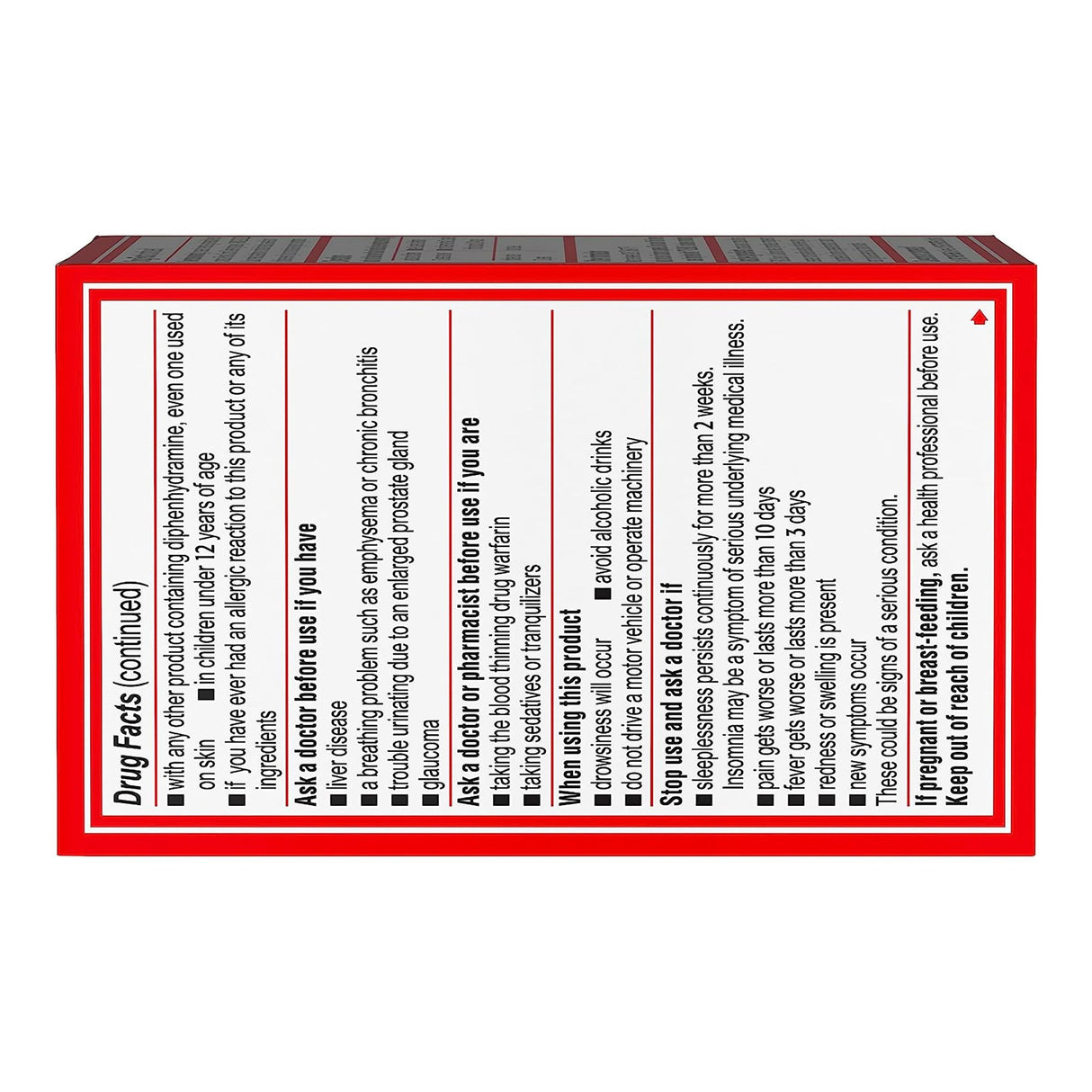 Night Time Pain Relief Tylenol® PM 500 mg - 25 mg Strength Acetaminophen Capsule - BeHope