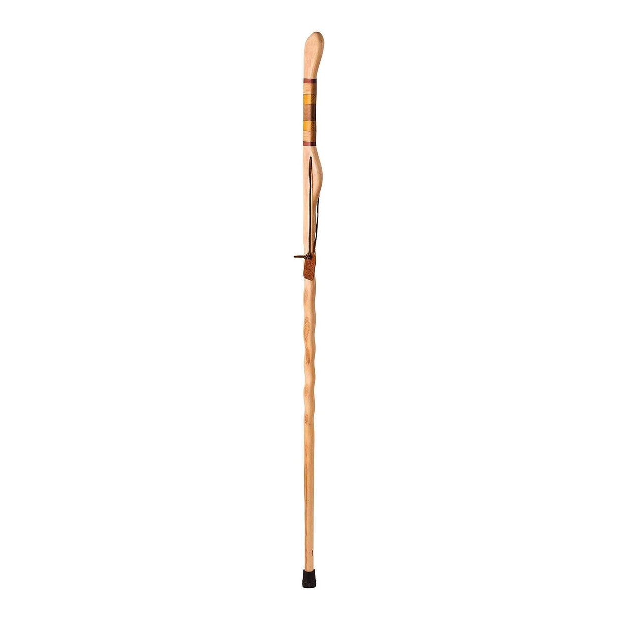 Walking Stick Brazos™ Twisted Safari Wood 58 Inch Height Hickory - BeHope