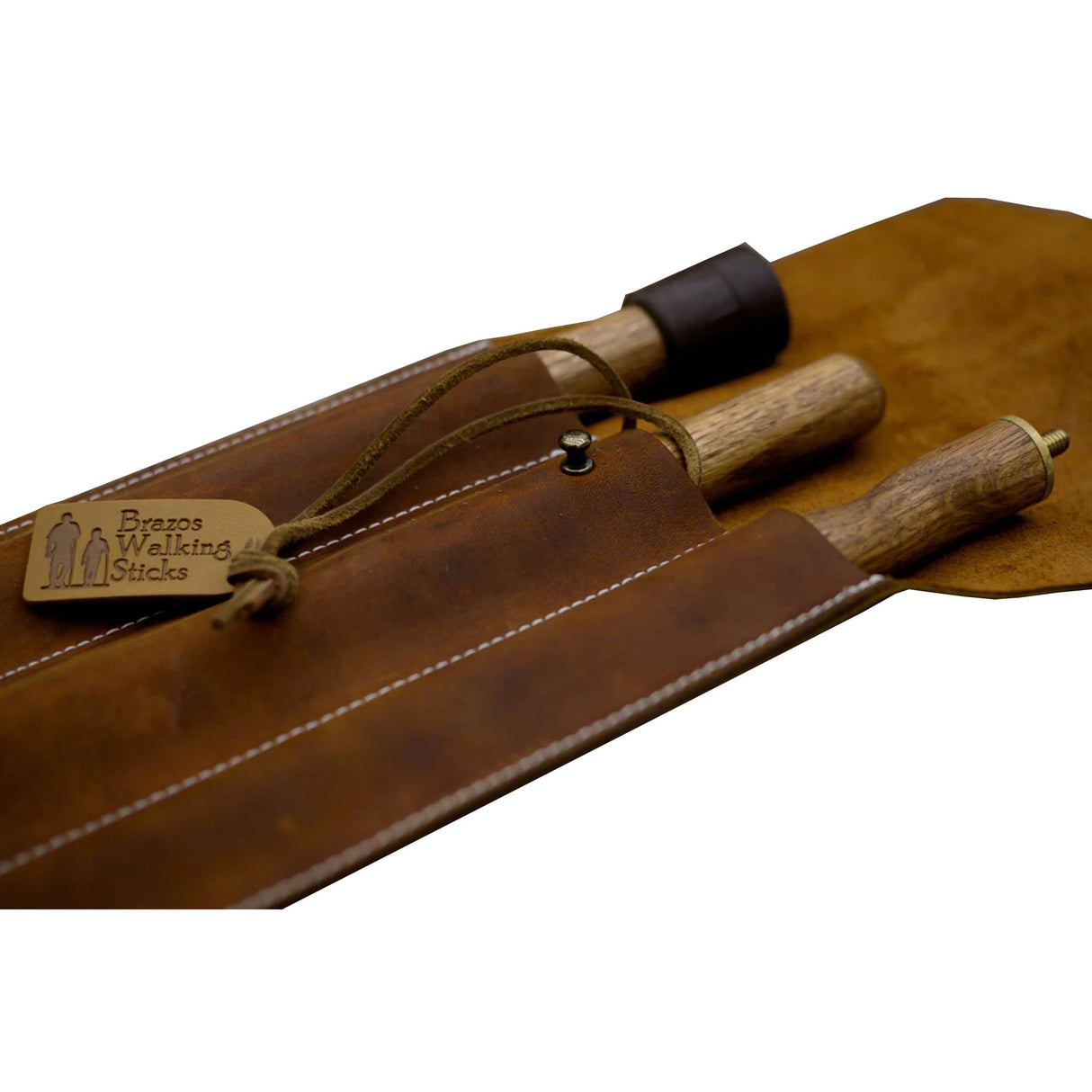 Brazos™ Travelers Stick Leather Carrying Case - BeHope