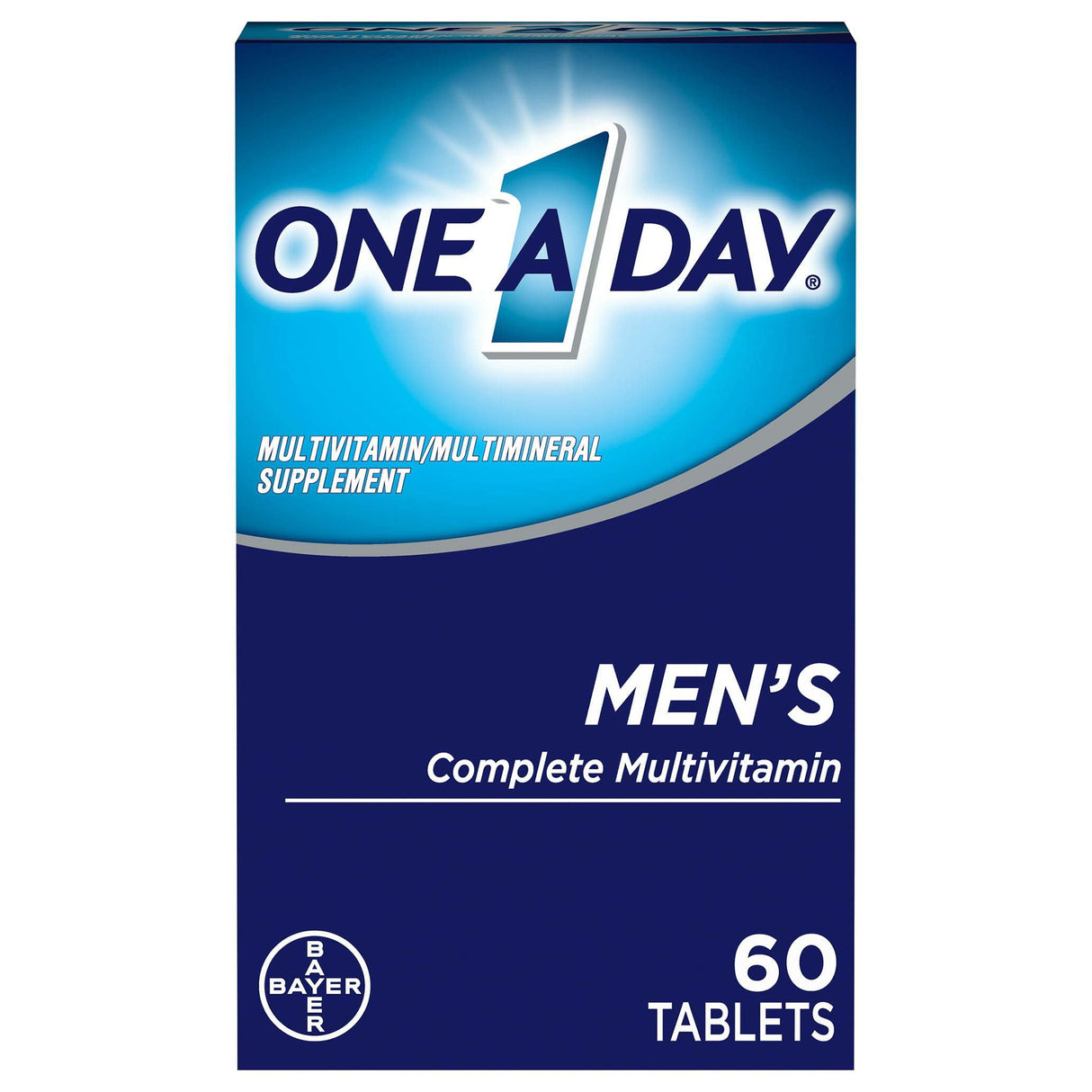 Multivitamin Supplement One A Day® Men's Complete Tablet 60 per Bottle - BeHope