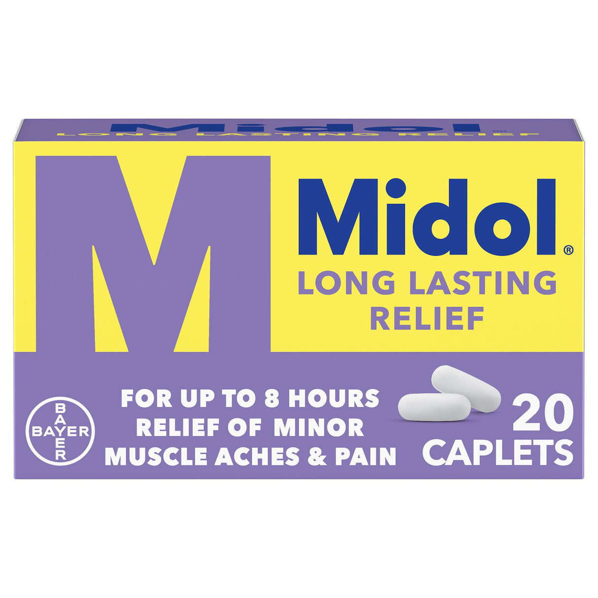 Cramp Relief Midol® 650 mg Strength Capsule 20 per Bottle - BeHope