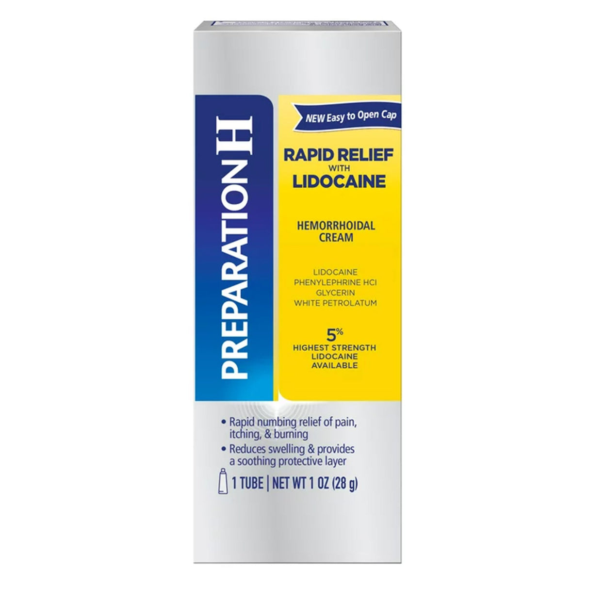 Hemorrhoid Relief with Lidocaine for Numbing Pain and Irritation - BeHope