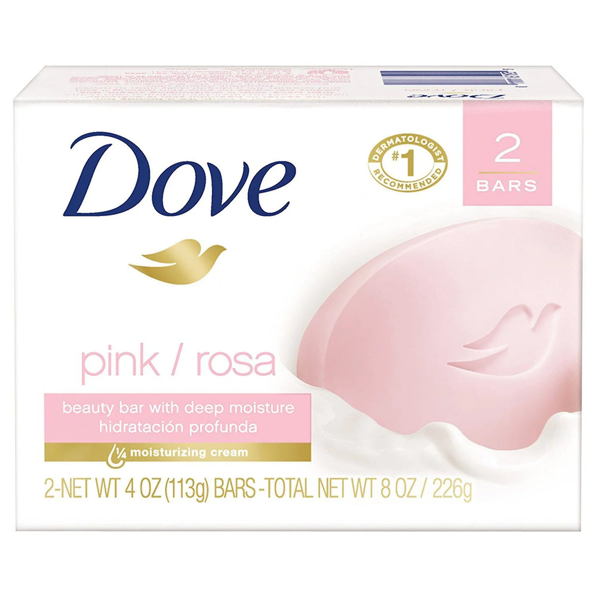 Soap Dove® Beauty Bar Bar 3.75 oz. Individually Wrapped Pomegranite / Hibiscus Tea Scent - BeHope