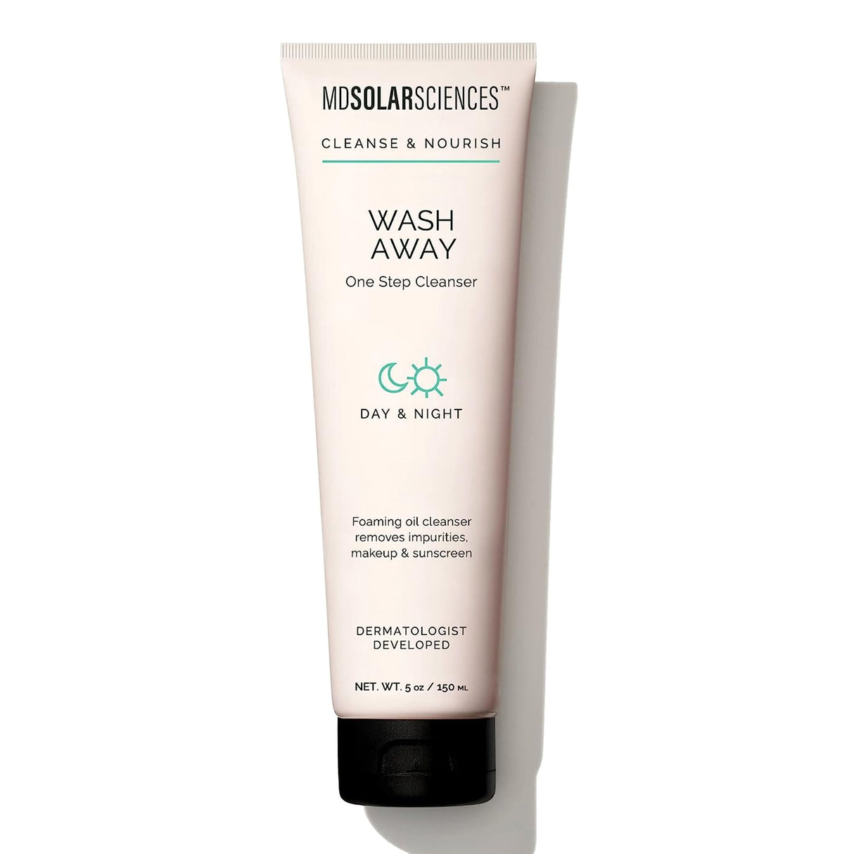 Facial Cleanser MDSolarsciences™ Wash Away One Step Gel 5 oz. Tube Unscented - BeHope