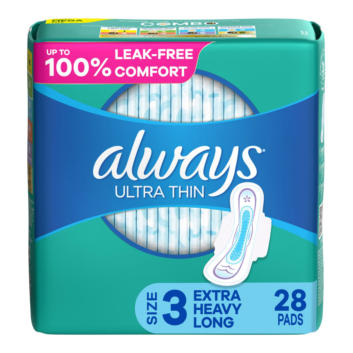 Feminine Pad Always® Ultra Thin With Wings Super Absorbency - BeHope