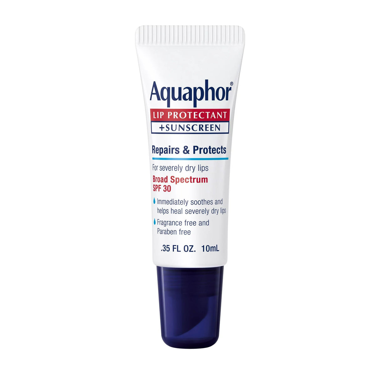 Lip Balm with Sunscreen Aquaphor® Lip Protectant + Sunscreen 0.35 oz. Tube - BeHope