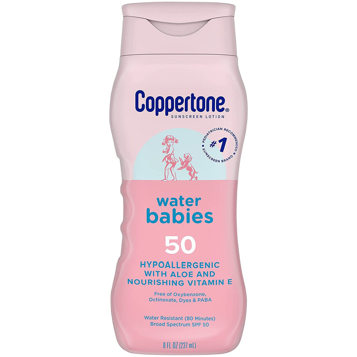 Sunscreen Coppertone® Water Babies SPF 50 Lotion 8 oz. Bottle - BeHope