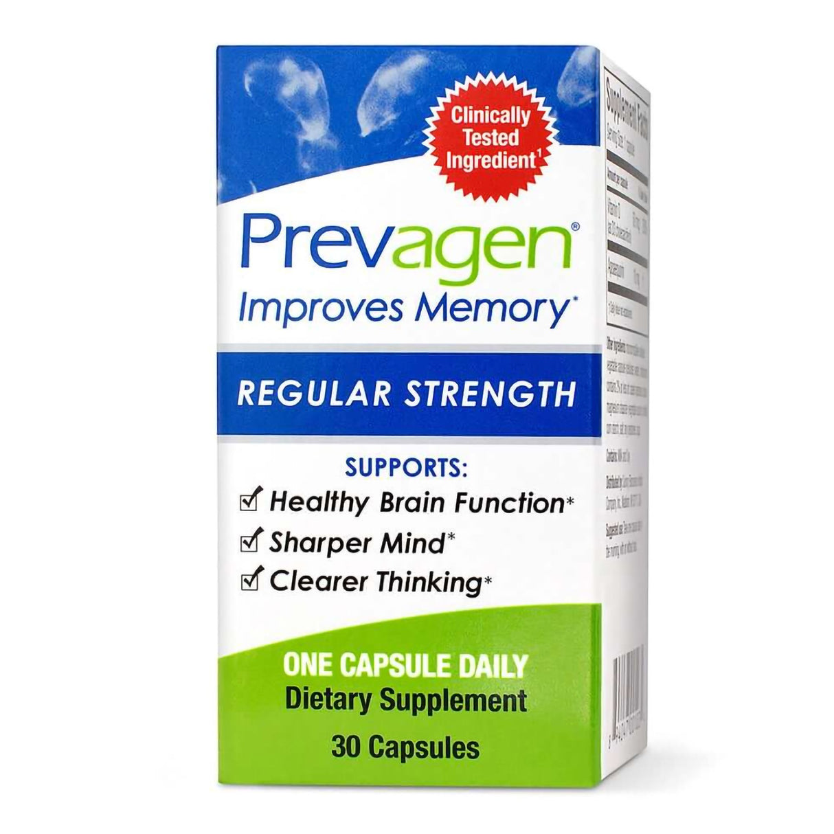 Brain Health Supplement Prevagen® Vitamin D / Apoaequorin 50 mcg - 10 mg Strength Capsule 30 per Bottle - BeHope