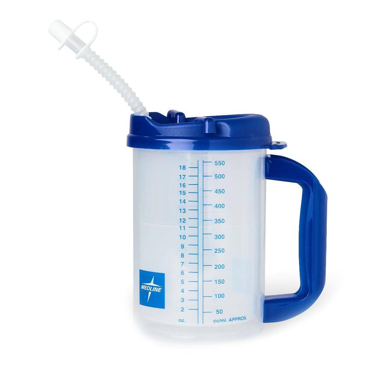 20 oz. Plastic Insulated Drinking Mug Clear Reusable - BeHope