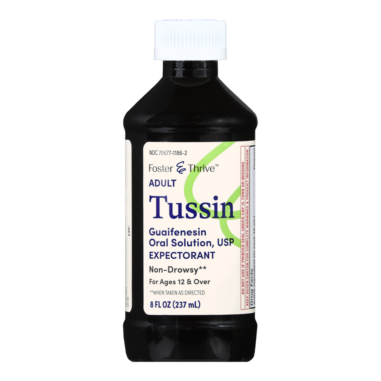 Cold and Cough Relief Foster & Thrive™ 200 mg / 10 mL Strength Liquid 8 oz. - BeHope