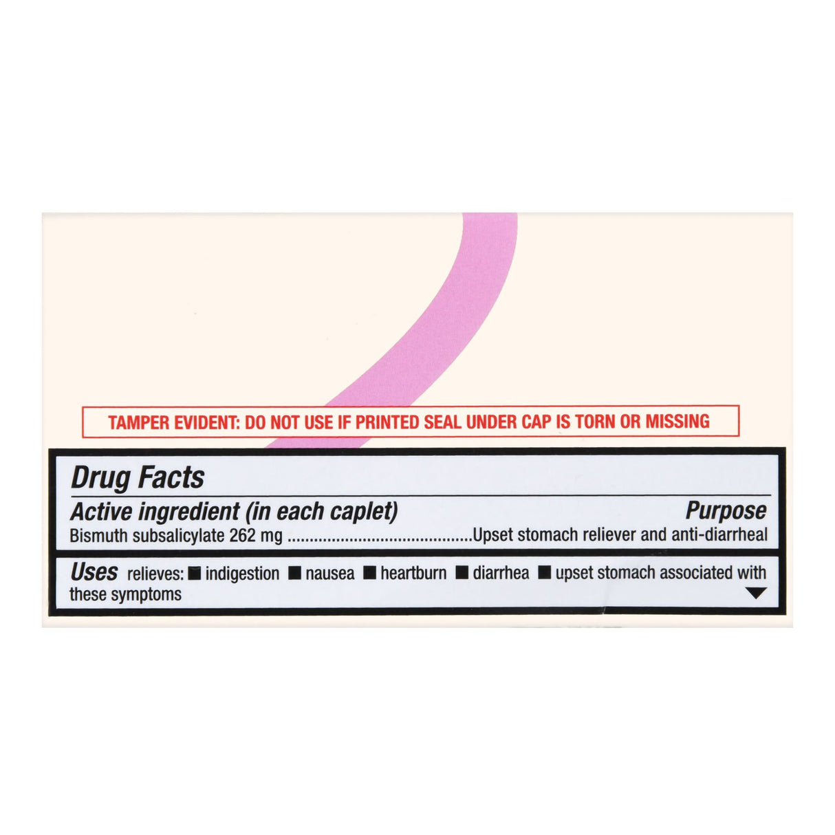 Anti-Diarrheal Foster & Thrive™ 262 mg Strength Caplet 40 per Bottle - BeHope