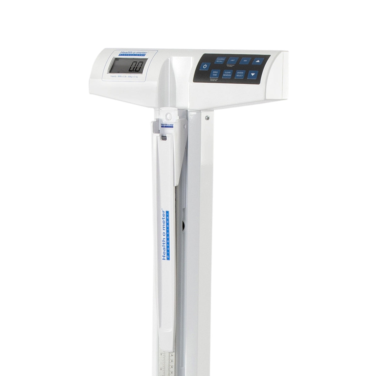 Physician Scale with Height Rod Health O Meter® LCD Display 300 kg Only White Battery Operated - BeHope