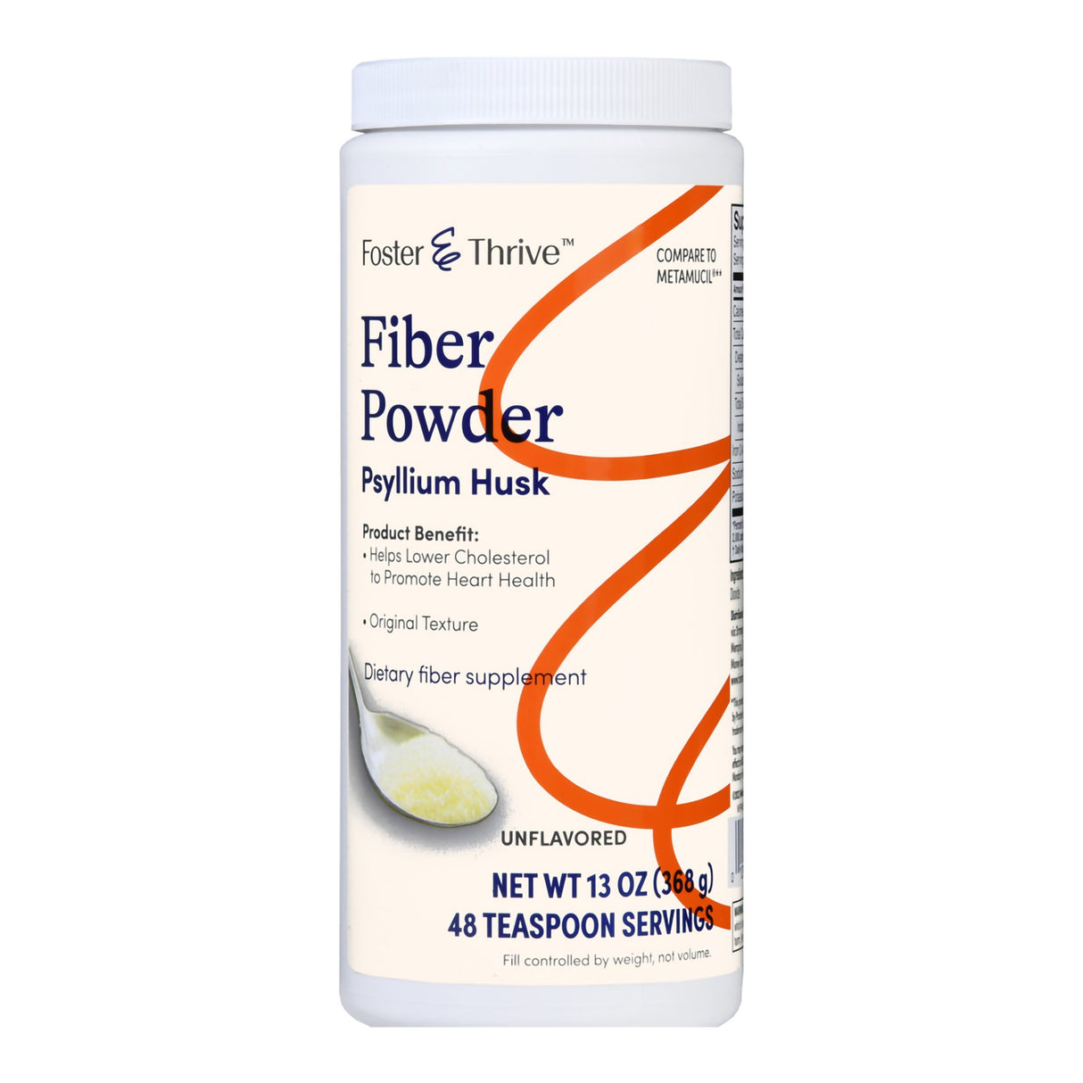 Fiber Supplement Foster & Thrive™ Powder Psyllium Husk - BeHope