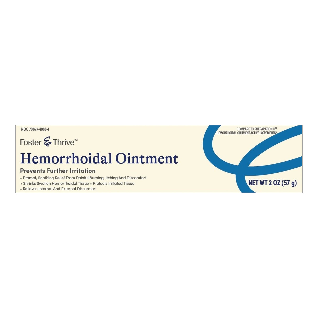 Hemorrhoid Relief Foster & Thrive™ Ointment 2 oz. - BeHope
