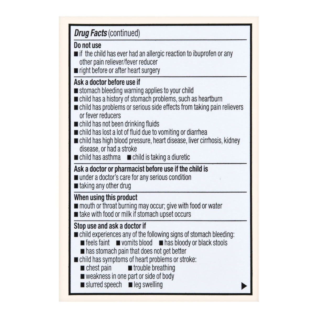 Children's Pain Relief Foster & Thrive™ 100 mg Strength Ibuprofen Tablet 24 per Bottle - BeHope