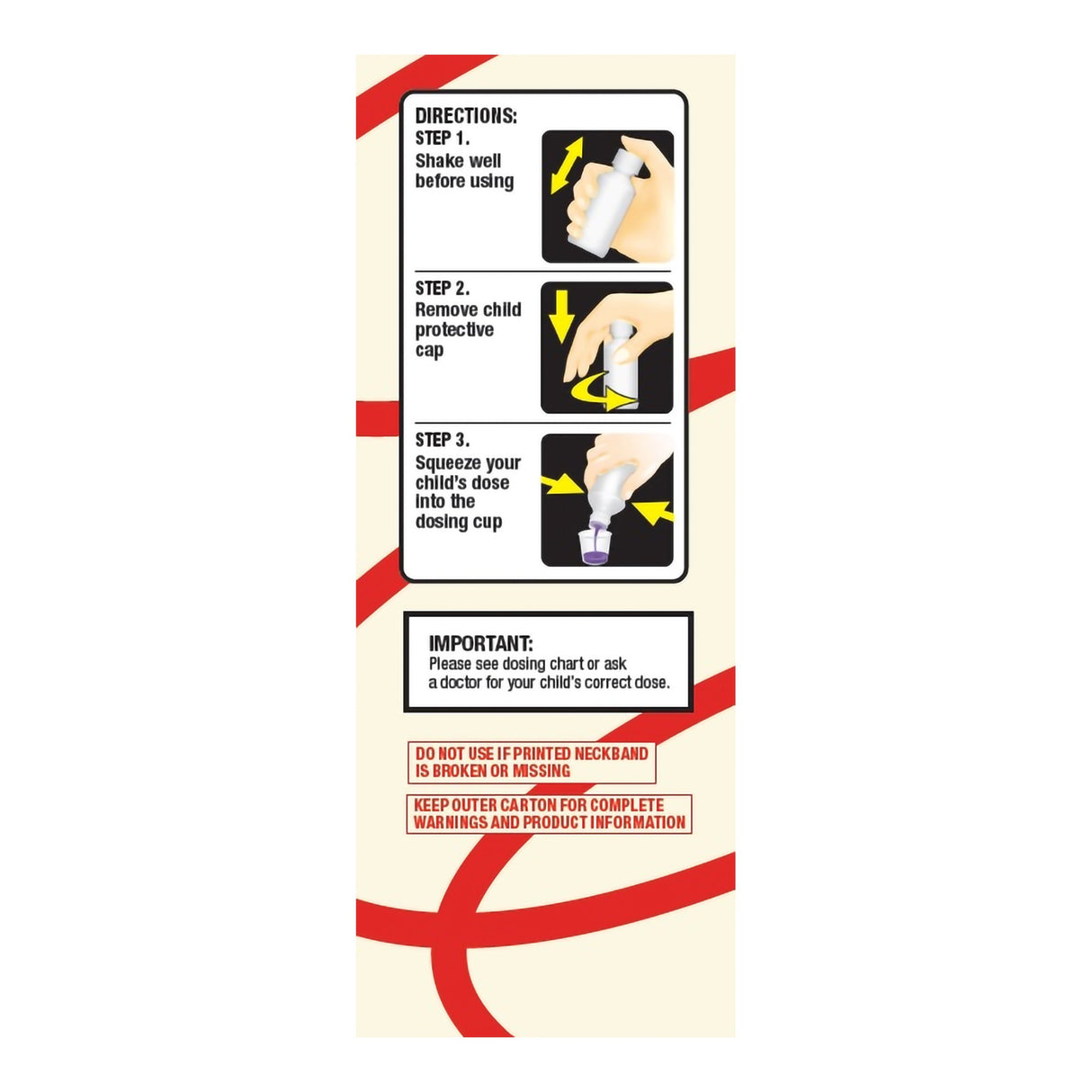 Children's Pain Relief Foster & Thrive™ 160 mg / 5 mL Strength Acetaminophen Oral Suspension 4 oz. - BeHope