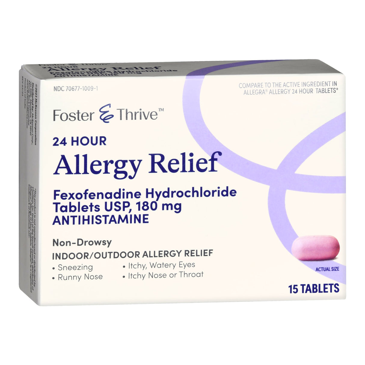 Allergy Relief Foster & Thrive™ Fexofenadine Antihistamine Tablets - BeHope