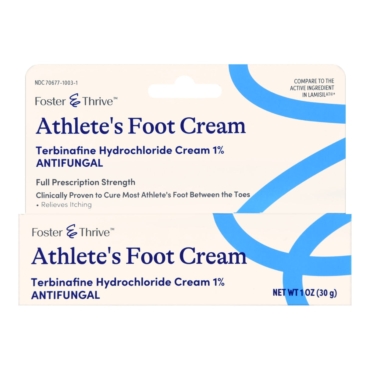 Antifungal Foster & Thrive™ 1% Strength Cream 1 oz. Tube - BeHope