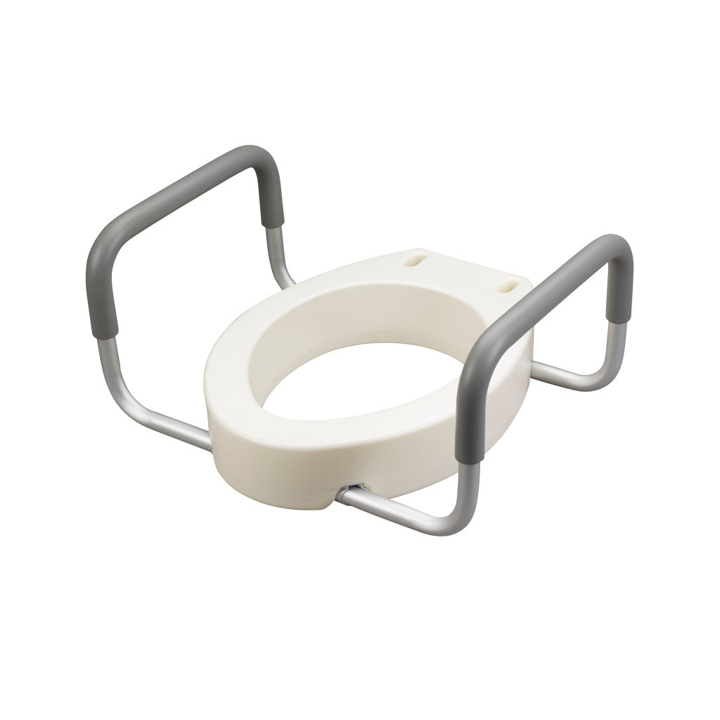 Premium Raised Toilet Seat With Removable Arms - BeHope