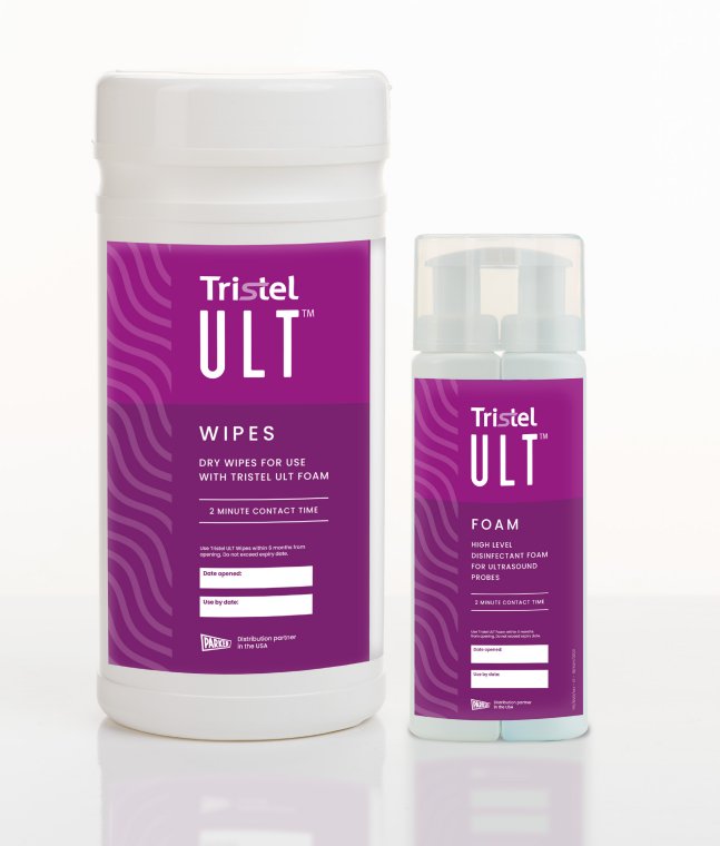 High-Level Disinfectant Tristel ULT™ RTU Foam 2 X 75 HLD Cycles Bottle Single Use - BeHope