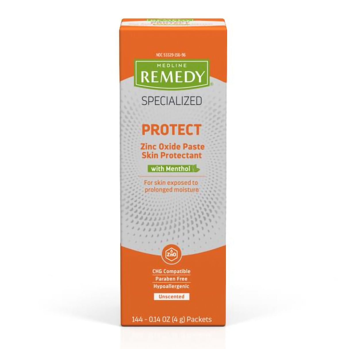 Skin Protectant Medline Remedy® Specialized Protect 4 Gram Individual Packet Unscented Paste CHG Compatible - BeHope