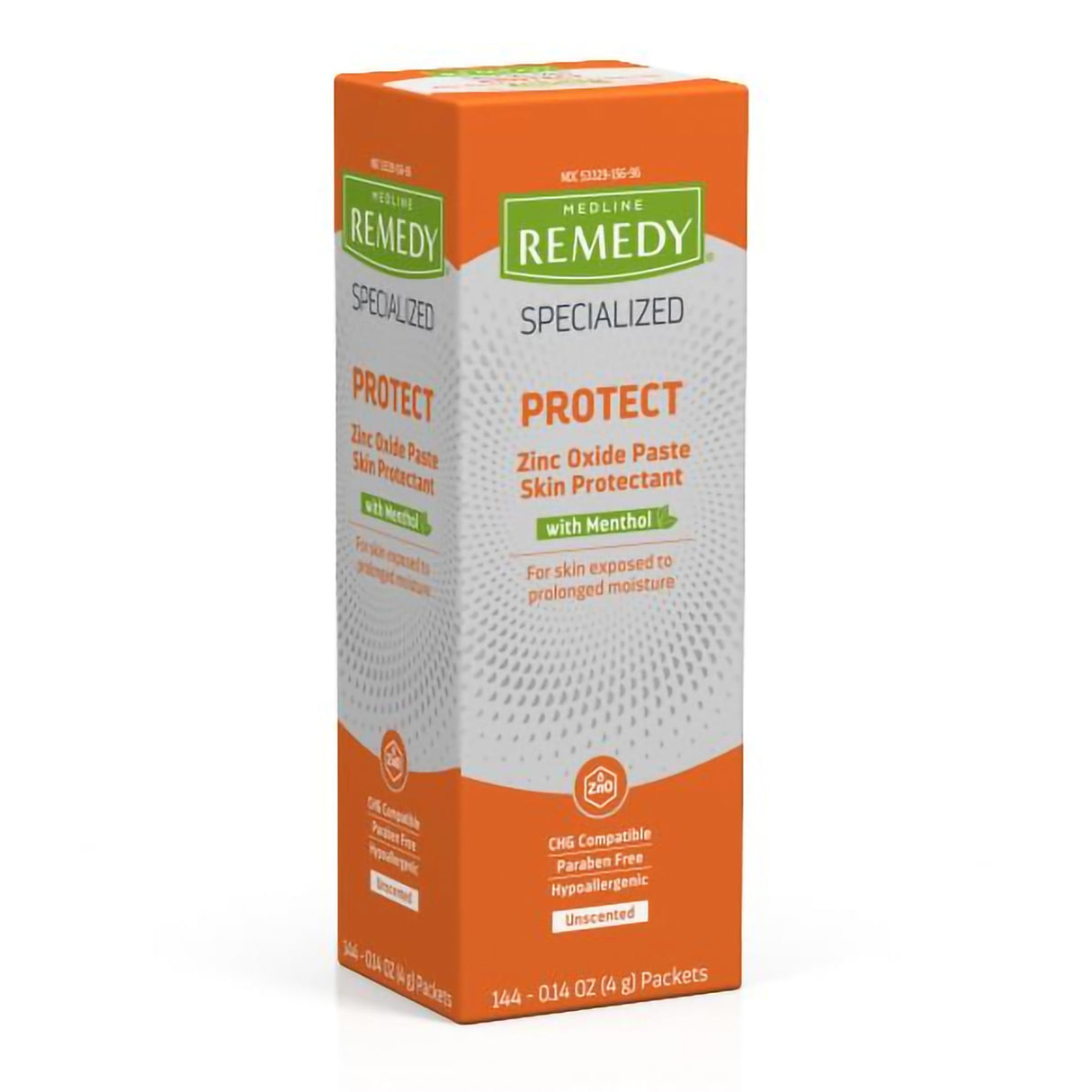 Skin Protectant Medline Remedy® Specialized Protect 4 Gram Individual Packet Unscented Paste CHG Compatible - BeHope