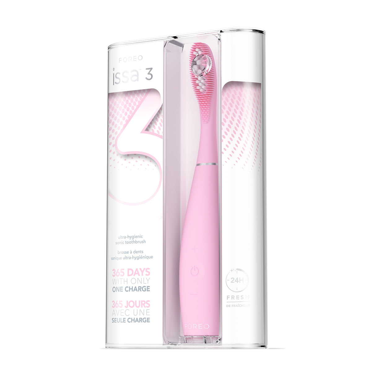 Sonic Toothbrush ISSA™ 3 Pearl Pink Adult Polymer - BeHope