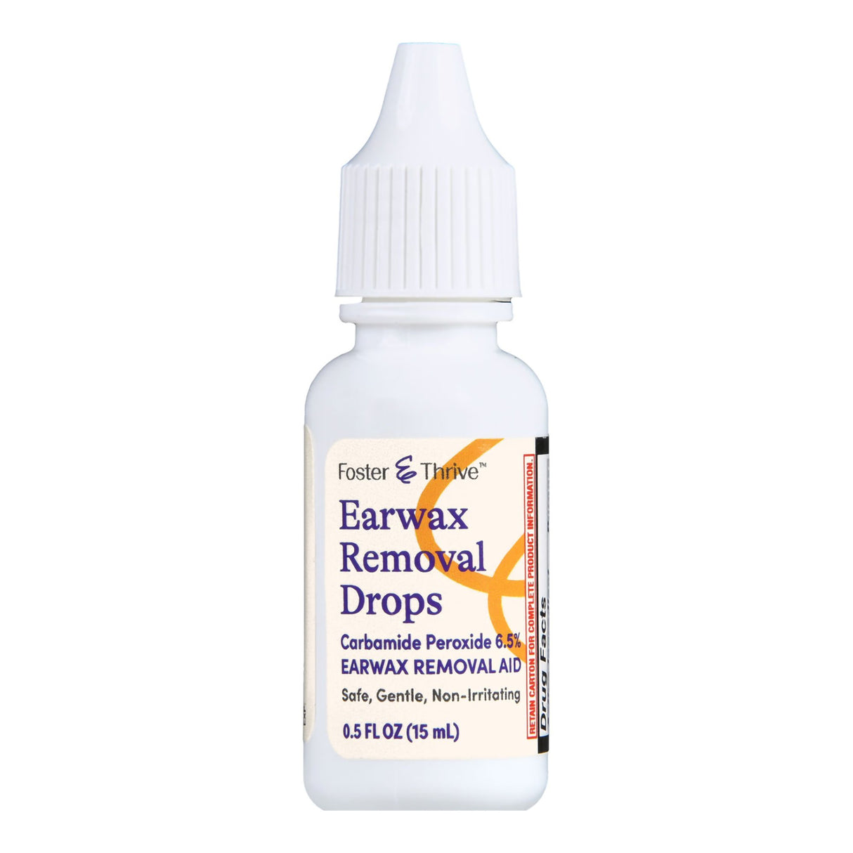 Ear Wax Remover Foster & Thrive™ 0.5 oz. Otic Drops 6.5% Strength Carbamide Peroxide - BeHope