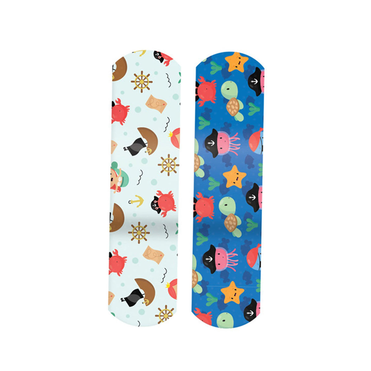 Adhesive Strip Stat Strip® Plastic Kid Design (Matey's) 3/4 X 3 Inch Sterile - BeHope