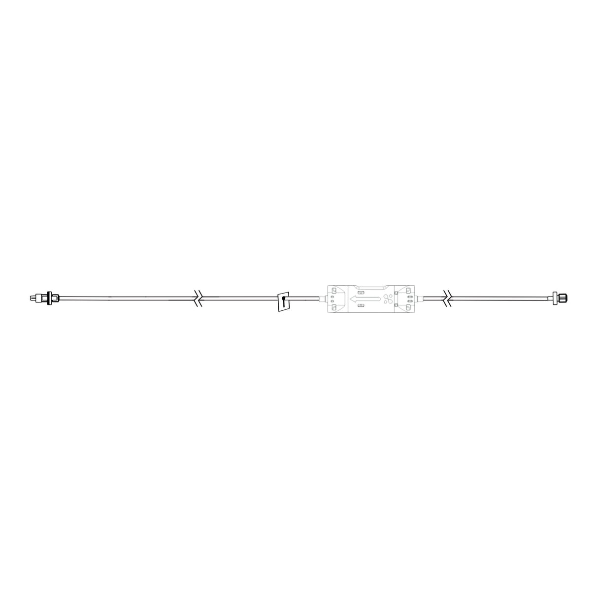 IV Pump Set Avoset™ Port-Free Filter-Free for Seamless Therapy - BeHope