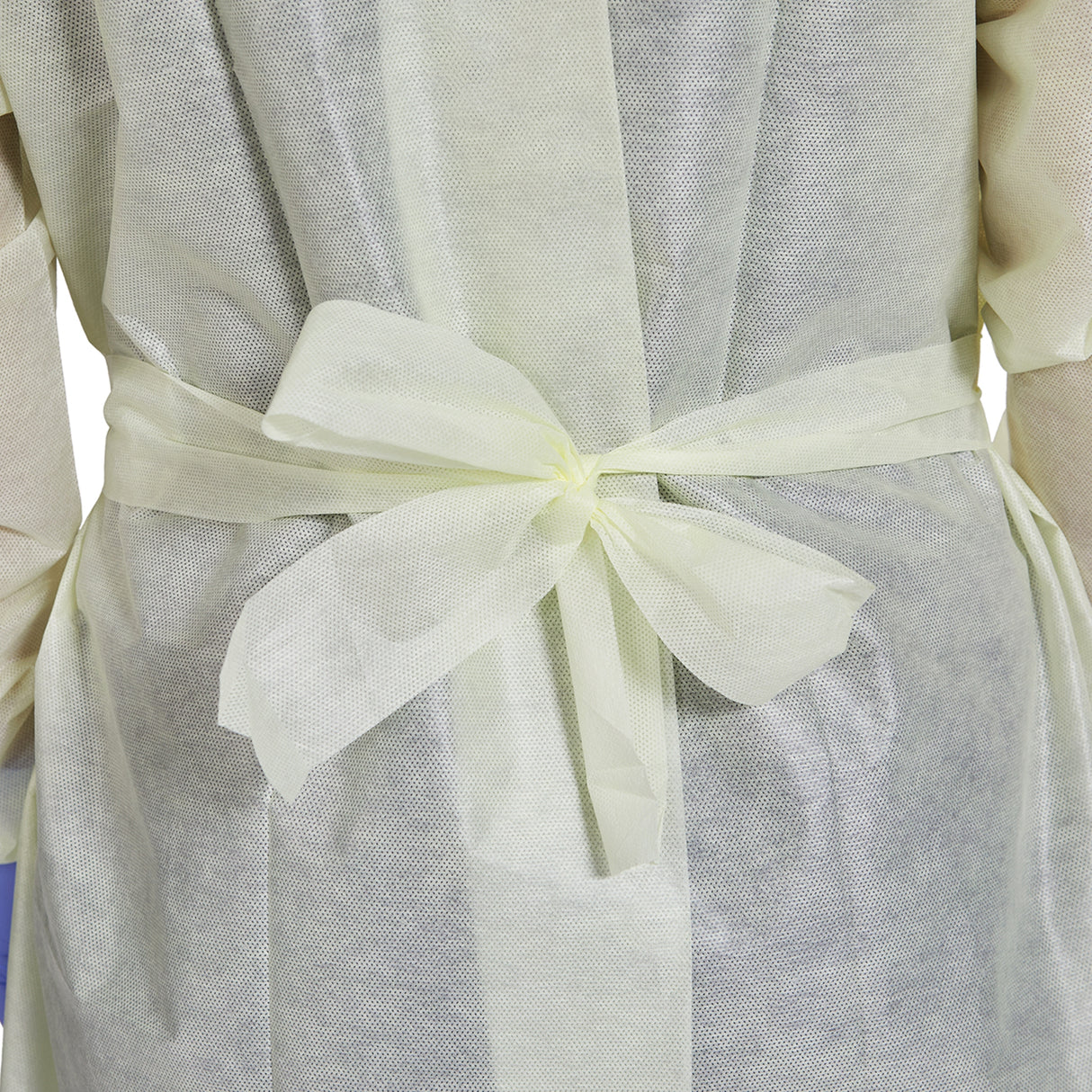 Protective Procedure Gown McKesson One Size Fits Most Yellow NonSterile AAMI Level 2 Disposable - BeHope