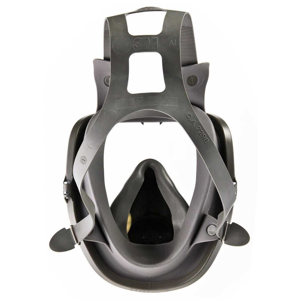 3M™ Reusable Respirator Full Face 4 Point Harness Small Gray - BeHope