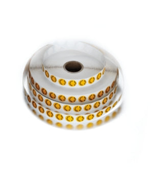 Crosstex® Sterilization Gamma Radiation Indicator Gamma / E-Beam 12.7 mm Diameter - BeHope