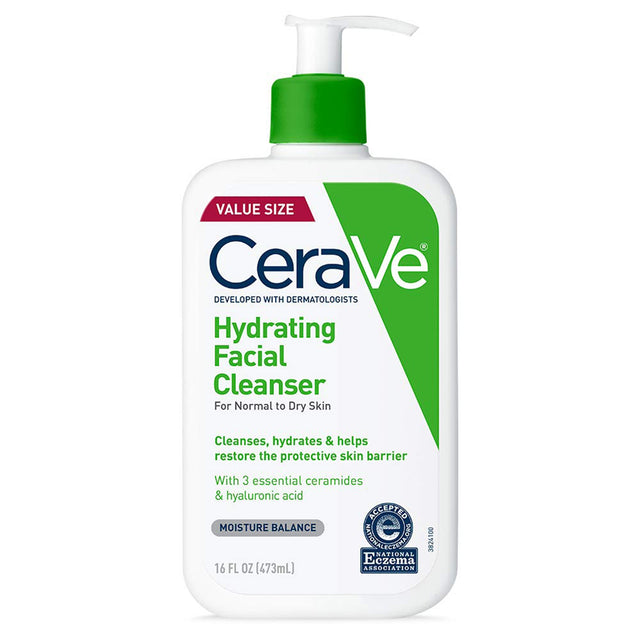 Facial Cleanser CeraVe® Hydrating Fragrance Free - BeHope