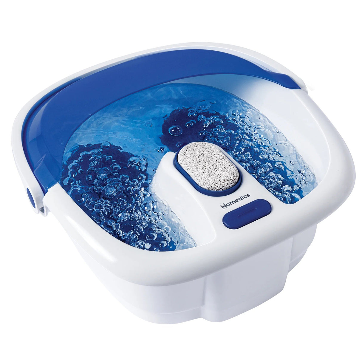 Foot Bath with Heat Boost HoMedics® Bubble Bliss Elite Blue / White Plastic - BeHope