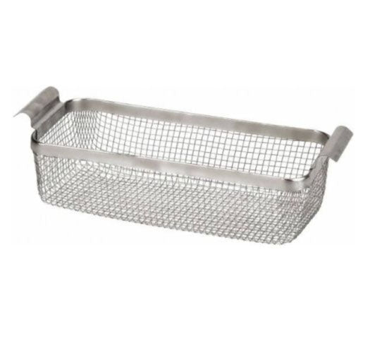 Ultrasonic Cleaner Basket Wire Mesh Stainless Steel 4-1/2 X 11-1/3 Inch - BeHope
