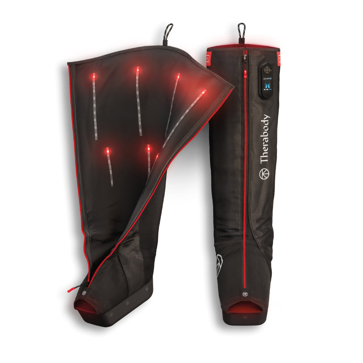 Compression Massage Garment & Control Unit RecoveryAir PRO JetBoots Long Outseam: 35-1/2 to 41 Inch / Thigh Circumference: Up to 31-29/32 Inch - BeHope