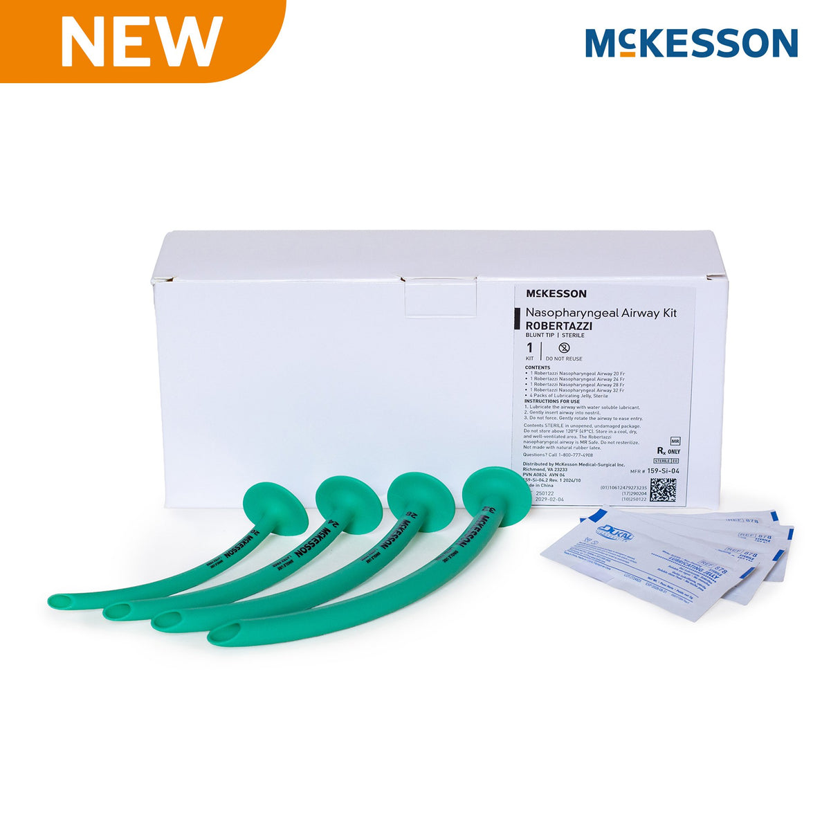 Nasopharyngeal Airway Set Trumpet Style (robertazzi) Silicone - BeHope