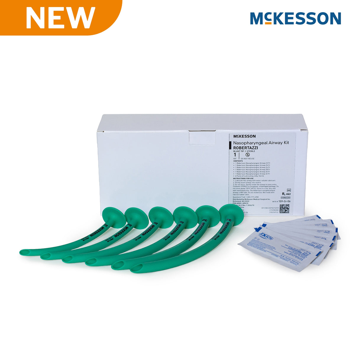 Nasopharyngeal Airway Set Trumpet Style (robertazzi) Silicone - BeHope